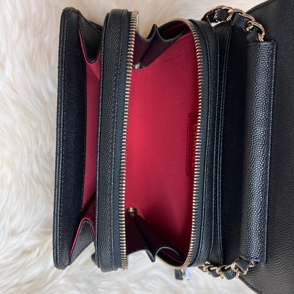 CHANEL | Bags | Not For Sale New Chanel Black Caviar Like A  **NOT FOR SALE ** NEW Chanel Black Caviar Like A Wallet Small Crossbody Bag